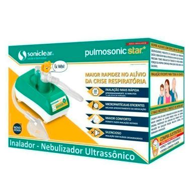 Inalador Pulmosonic Star Soniclear com 1 unidade