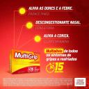 Multigrip Paracetamol 400mg + Cloridrato Fenillefrina 4mg + Maleato de Clorfeniramina 4mg 20 cápsulas