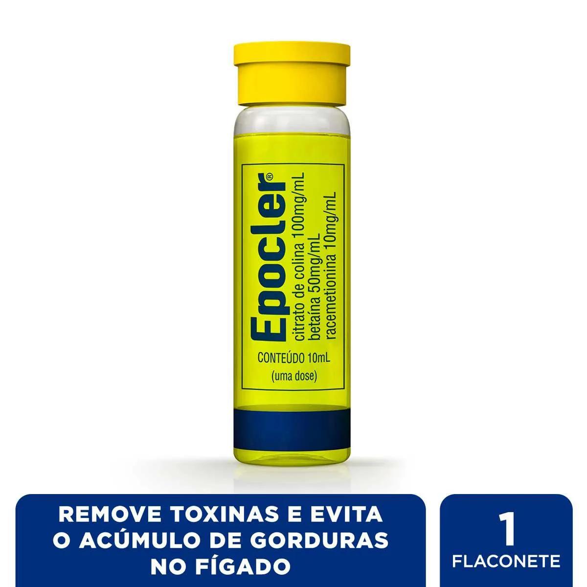 Epocler 100mg/ml + 50mg/ml + 10mg/ml Sabor Abacaxi 1 Flaconete 10ml