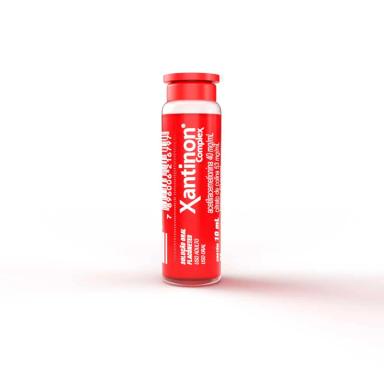 Xantinon Complex Acetilracemetionina 40mg + Citrato de colina 53mg + Betaína 50mg Flaconete 10ml