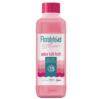 Floralyte 45 Sabor Tuti-Frutti Solução 500ml