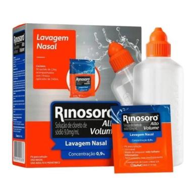 RINOSORO ALTO VOLUME 30 SACHêS + APLICADOR 240ML