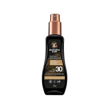 AUSTRALIAN GOLD INSTANT BRONZER PROTETOR SOLAR CORPORAL FPS30 125ML