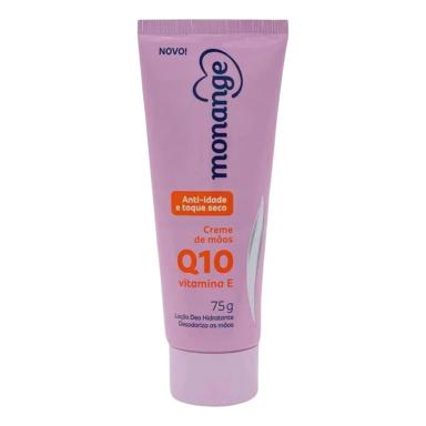 CREME PARA MãOS MONANGE Q10 E VITAMINA E - 75G
