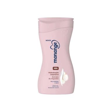 HIDRATANTE CORPORAL MONANGE HIDRATAçãO INTENSIVA EXTRATO DE ALGODãO - 200ML