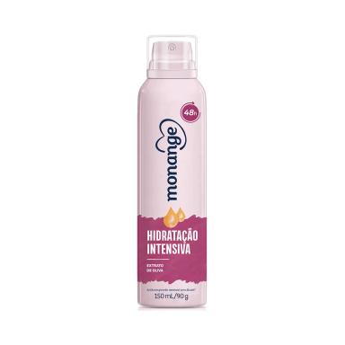 DESODORANTE AEROSOL FEMININO MONANGE HIDRATAÇÃO INTENSIVA 150ML