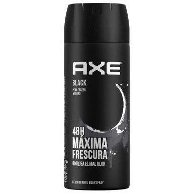 DESODORANTE BODYSPRAY AEROSOL AXE BLACK 150ML