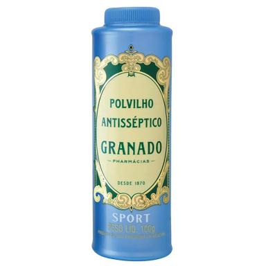 POLVILHO ANTISSÉPTICO PARA OS PÉS GRANADO SPORT 100G