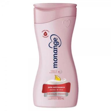 HIDRATANTE DESODORANTE MONANGE HIDRATAÇÃO INTENSIVA EXTRATO DE OLIVA 200ML