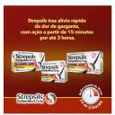 Pastilha Strepsils Sabor Mel e Limão 8 unidades