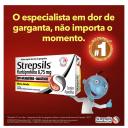 Pastilha Strepsils Sabor Mel e Limão 8 unidades