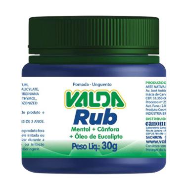 Valda Rub Descongestionante Pomada 30g