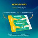 Naldecon Dia Paracetamol 800mg + Cloridrato Fenillefrina 20mg 4 comprimidos