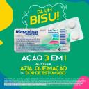 Magnésia Bisurada Sabor Menta 10 pastilhas