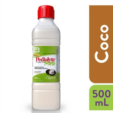 Pedialyte Pro Sabor Coco Solução 500ml