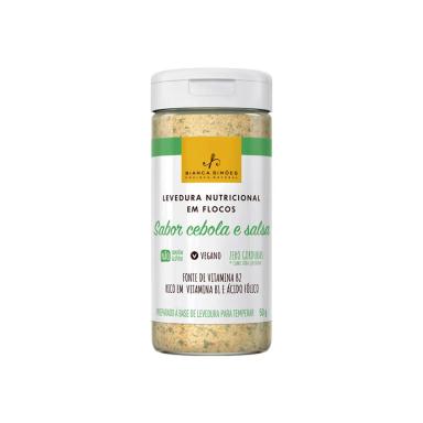 Levedura Nutricional em Flocos Bianca Simões Sabor Cebola e Salsa com 50g