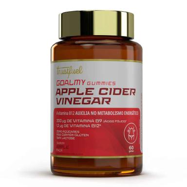 Suplemento Alimentar Goalmy Gummies Apple Cider Vinegar Sabor Maçã 60 gomas