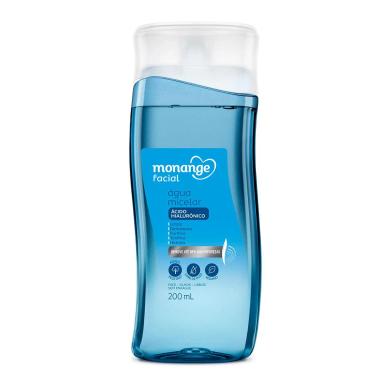 Água Micelar Monange Facial Ácido Hialurônico 200ml
