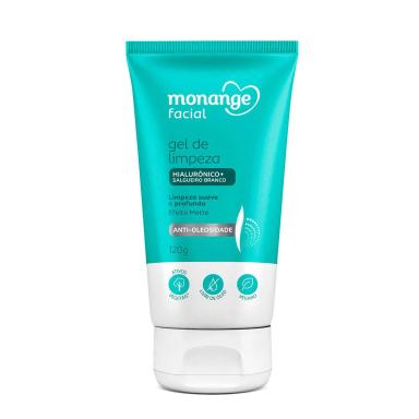 Gel de Limpeza Monange Facial Anti-Oleosidade 120g