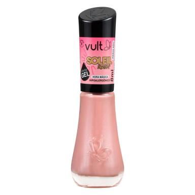 Esmalte Perolado Vult 5 Free Soleil Sunset Efeito Gel 8ml - Hora Mágica
