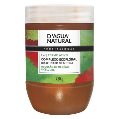 GEL TERMO ATIVO NICOTINATO DE METILA 750G DáGUA NATURAL