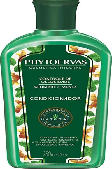 CONDICIONADOR CONTROLE DE OLEOSIDADE GENGIBRE E MENTA PHYTOERVAS 250ML