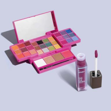 COMBO PALETA MULTIFUNCIONAL 30,4G + BATOM VOLUMãO AMEIXALI 5,5G
