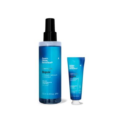 QUEM DISSE, BERENICE? KIT REPAIR: CREME DE MãOS 30G + BODY SPLASH CORPORAL 200ML