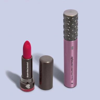 COMBO MAKE BáSICA: BATOM HIDRATANTE ARMAROSA + MáSCARA DE CíLIOS VOLUME E DEFINIçãO