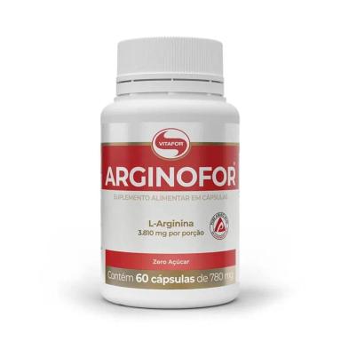 ARGINOFOR 60 CAPSULAS ARGININA 780MG VITAFOR