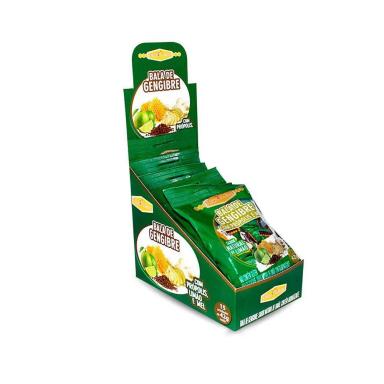 BALAS GENGIBRE-PROPOLIS-LIMAO E MEL CAIXA COM 15 UN DE 42G