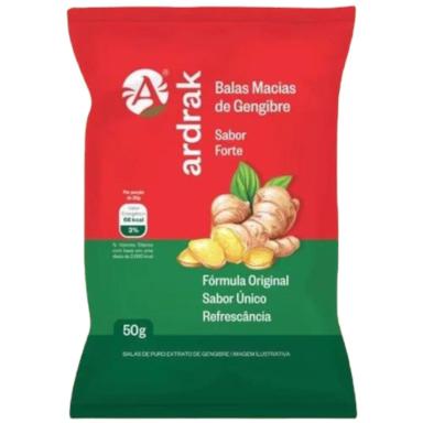 BALAS GENGIBRE FORTE GENGVIDA 50G ARDRAK