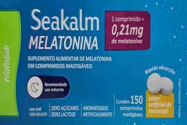 SEAKALM MELATONINA 0,21MG 150 COMPRIMIDOS - NATULAB