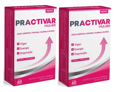 KIT 2 SUPLEMENTO PRACTIVAR MULHER 60 CáPSULAS – CANONNE