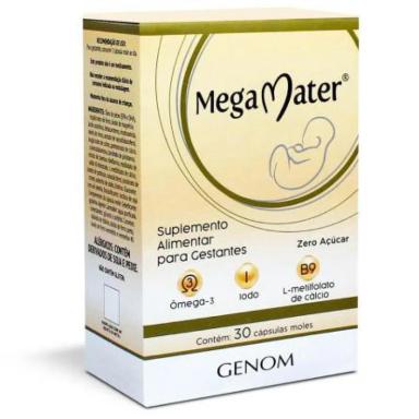 MEGA MATER COM 30 CáPSULAS GEL + 10CPS - GENOM
