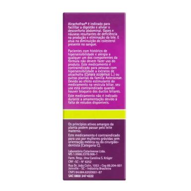 ALCACHOFRAX CYNARA SCOLYMUS 335MG 100 CPS - CATARINENSE