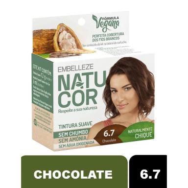 TINTURA NATUCOR COR:6.7 CHOCOLATE