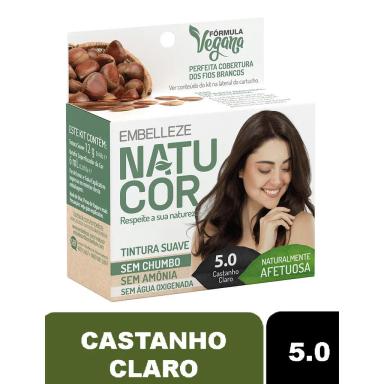 TINTURA NATUCOR COR:5.0 CASTANHO CLARO