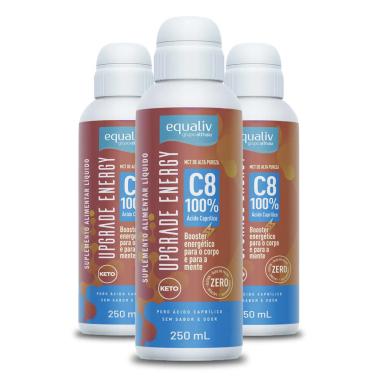 KIT 3 UPGRADE ENERGY EQUALIV  250 ML