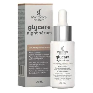 SéRUM FACIAL NOTURNO MANTECORP GLYCARE NIGHT SéRUM 30ML