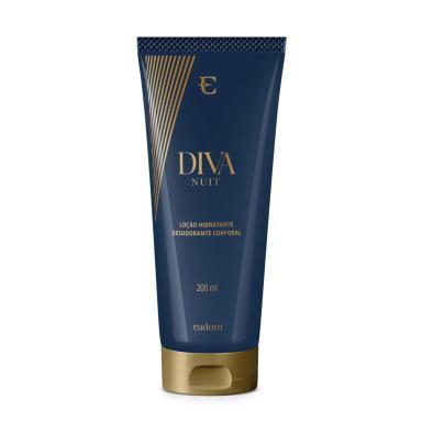 EUDORA DIVA NUIT LOçãO HIDRATANTE DESODORANTE COLôNIA 200ML