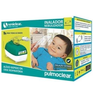 INALADOR E NEBULIZADOR SONICLEAR ULTRASSONICO PULMOCLEAR