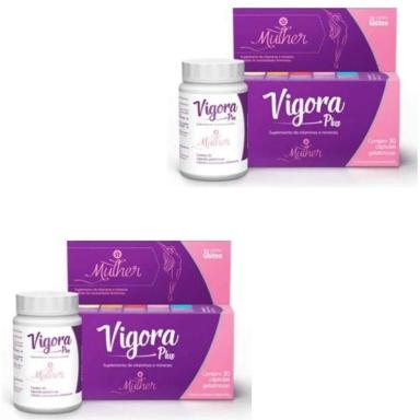 VIGORA PLUS MULHER 60CPS PRATI DONADUZZI (KIT C/02UN)