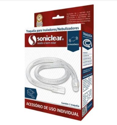 TRAQUEIA CORRUGADA PARA INALADOR ULTRASSONICO SONICLEAR