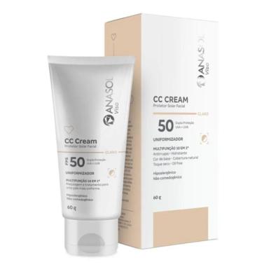 CC CREAM FPS 50 COR CLARA COM 60G – ANASOL
