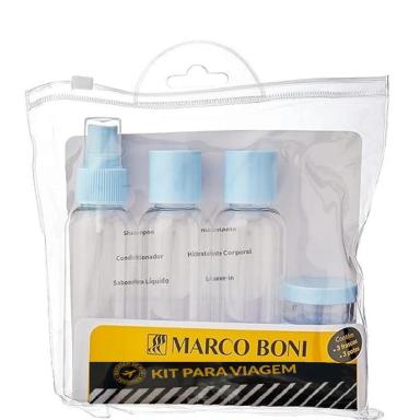 MARCO BONI KIT FRASCOS E POTES PARA VIAGEM REF 6203