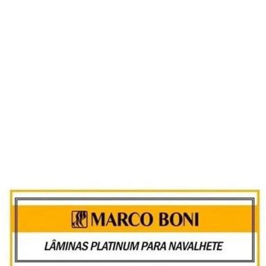 MARCO BONI LâMINAS PLATINUM PARA NAVALHETE 5 LâMINAS  REF 9503B