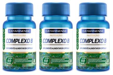 KIT 3UNI COMPLEXO B (3X 60 CáPS) - CATARINENSE