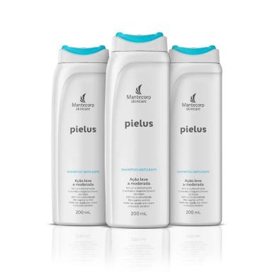 3 SHAMPOO PIELUS ANTICASPA 200ML