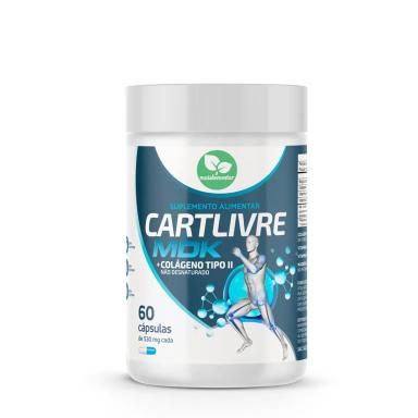 COLAGENO TIPO 2 MAGNESIO, VITAMINA D E VIT K CARTLIVRE 60 CPS